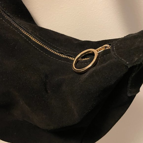 MANGO Black Bow leather bag - Picture 7 of 8